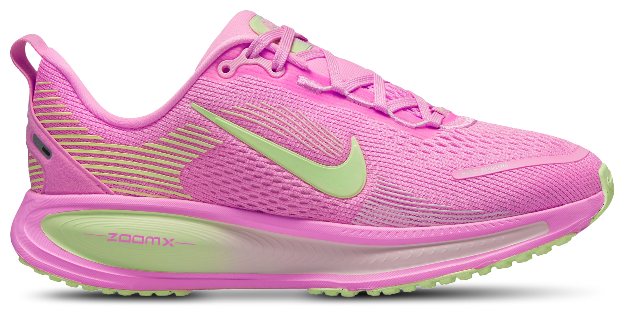 Nike Vomero 18 童款 - Barely Volt/Pink Spell - Image 1