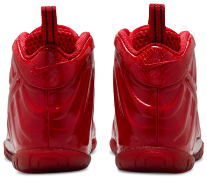 Nike Little Posite Pro 童款 - Gym Red/Black - Image 3