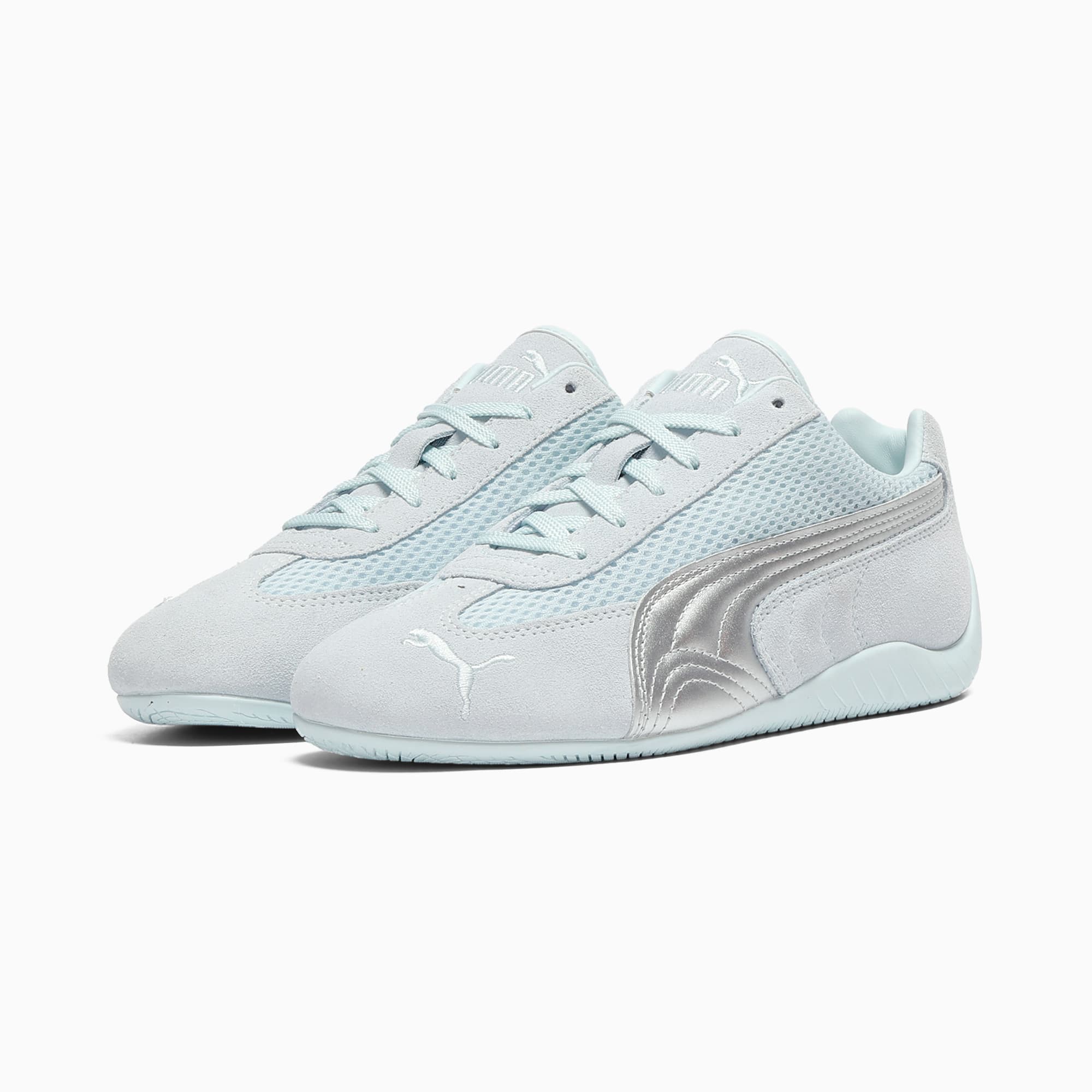 Speedcat Premium Women's Sneakers - Sea Glass-Matte Silver - 2