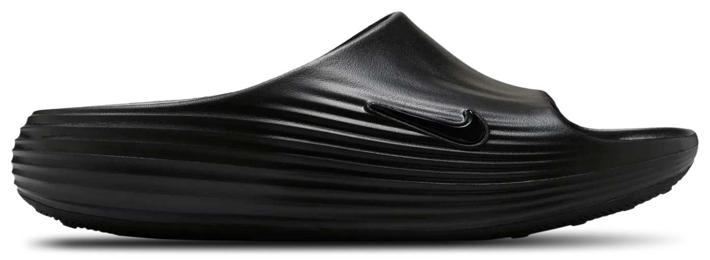 Nike Reactx Rejuven8 Slides - Black/Black - Image 1