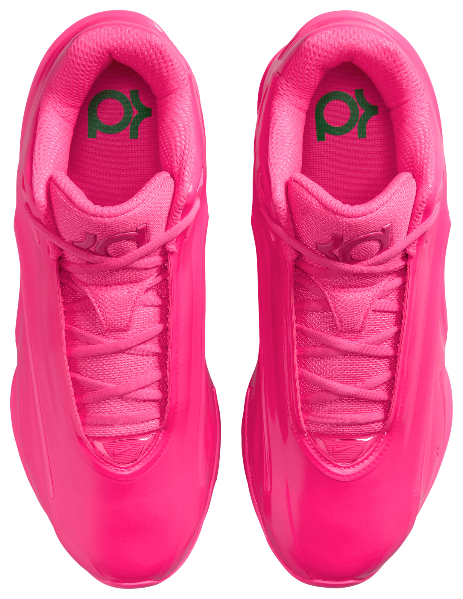 Nike KD 19 - Hyper Pink/Stadium Green/University Gold - Image 4