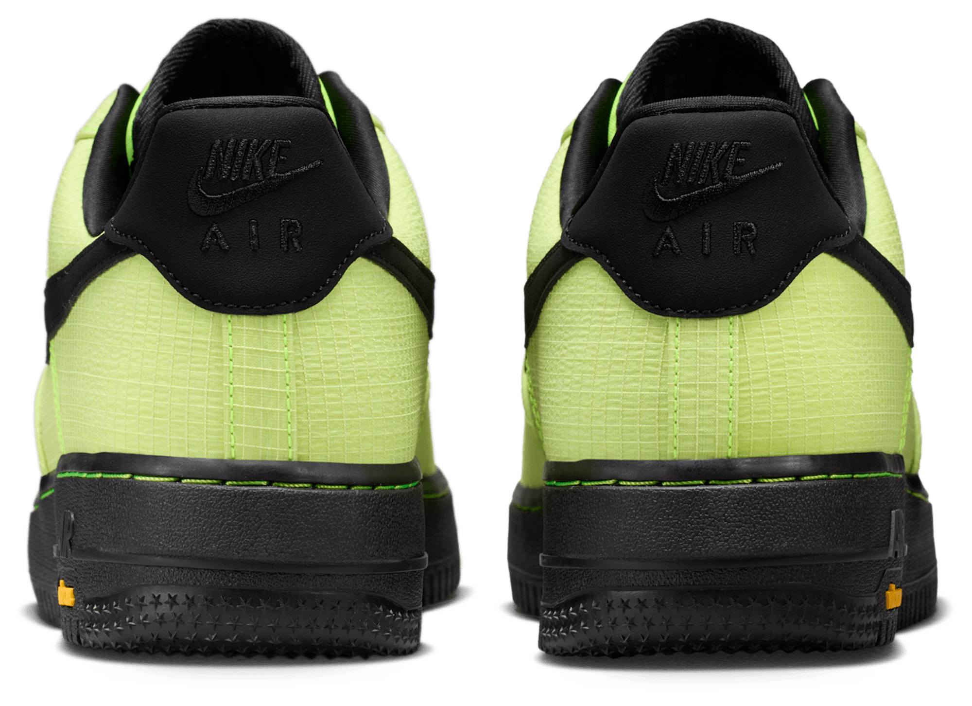 Nike Air Force 1 '07 LX Vibram - Volt/Black/Black - Image 3