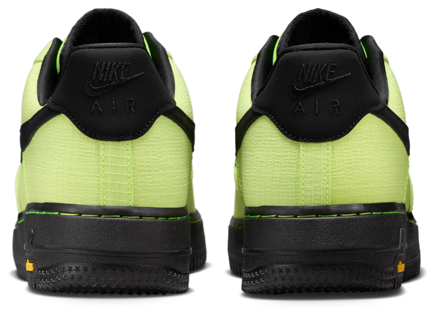 Nike Air Force 1 '07 LX Vibram - Volt/Black/Black - Image 3