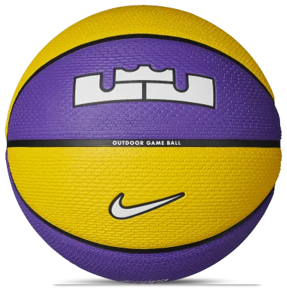 Nike Lebron Playground Basketball - Court Purple/Amarillo/Black - Image 1