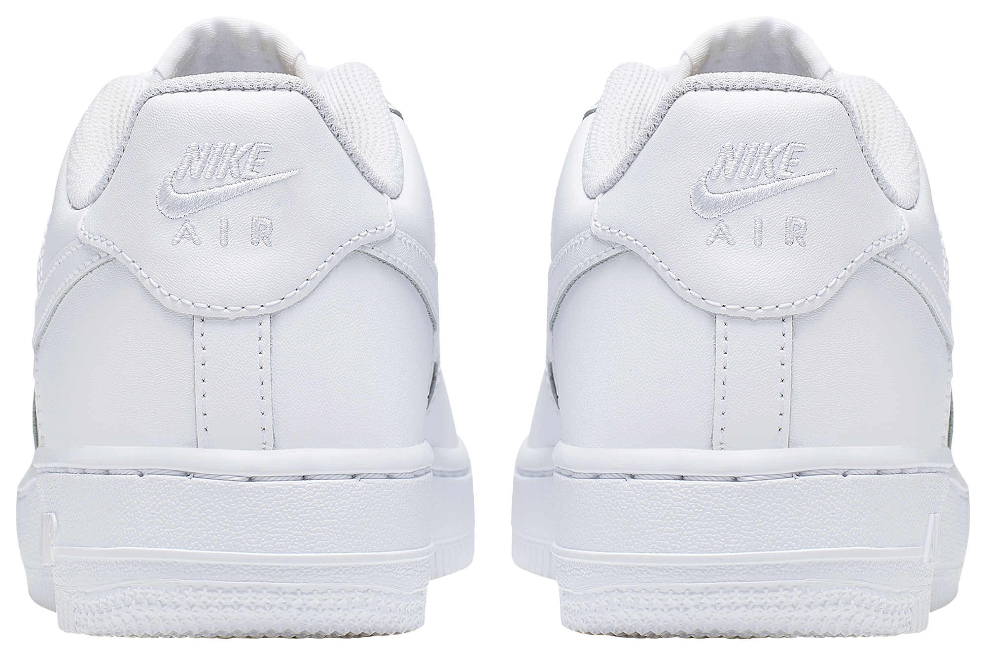 Nike Air Force 1 Low 童款 - White/White - Image 4