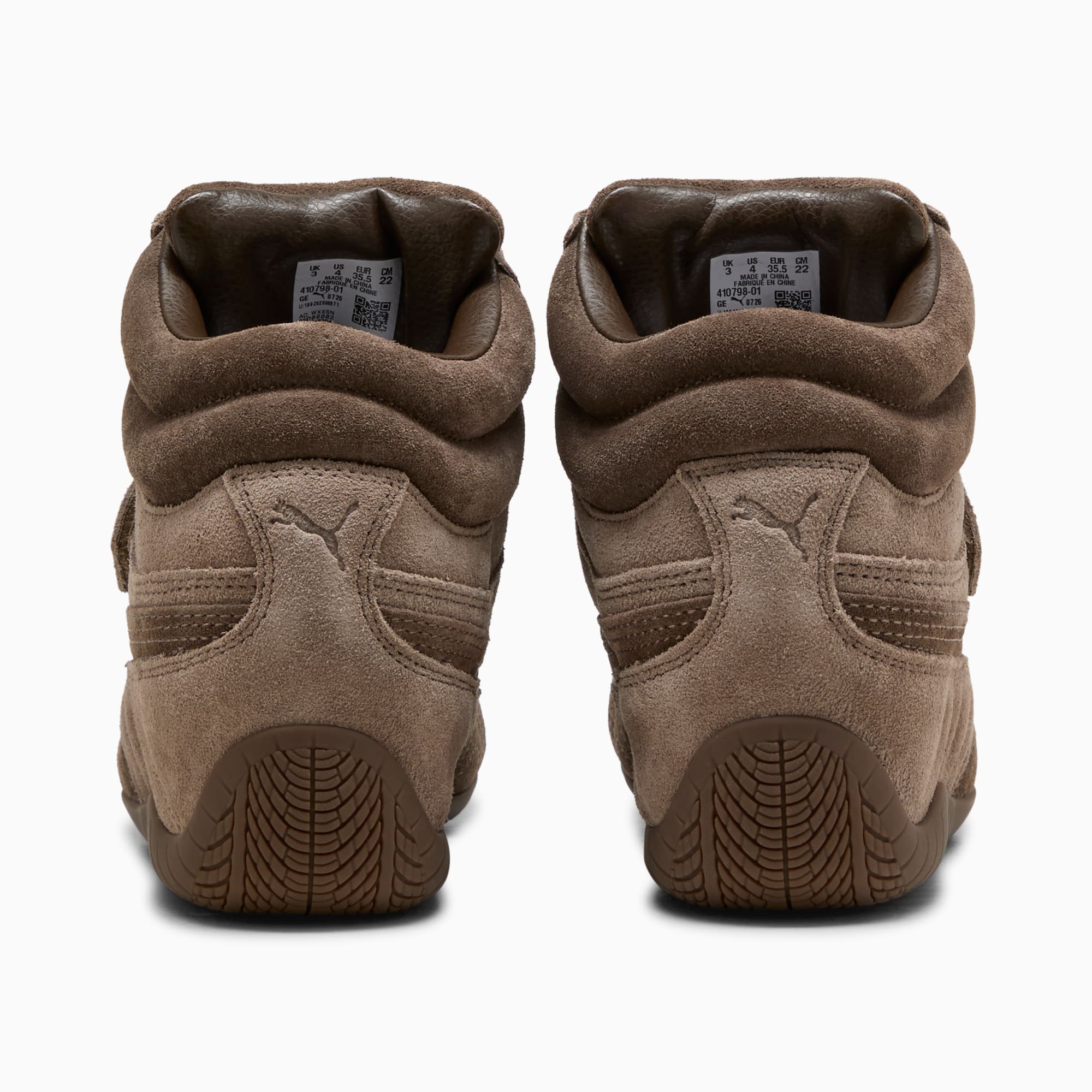Speedcat Wedge Big Kids' Sneakers - Totally Taupe-Chocolate - 3