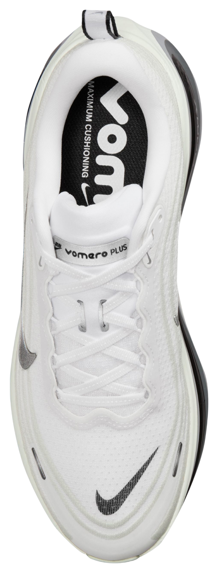 Nike Vomero Plus RR - Men's - Metallic Silver/White/Black - Image 3