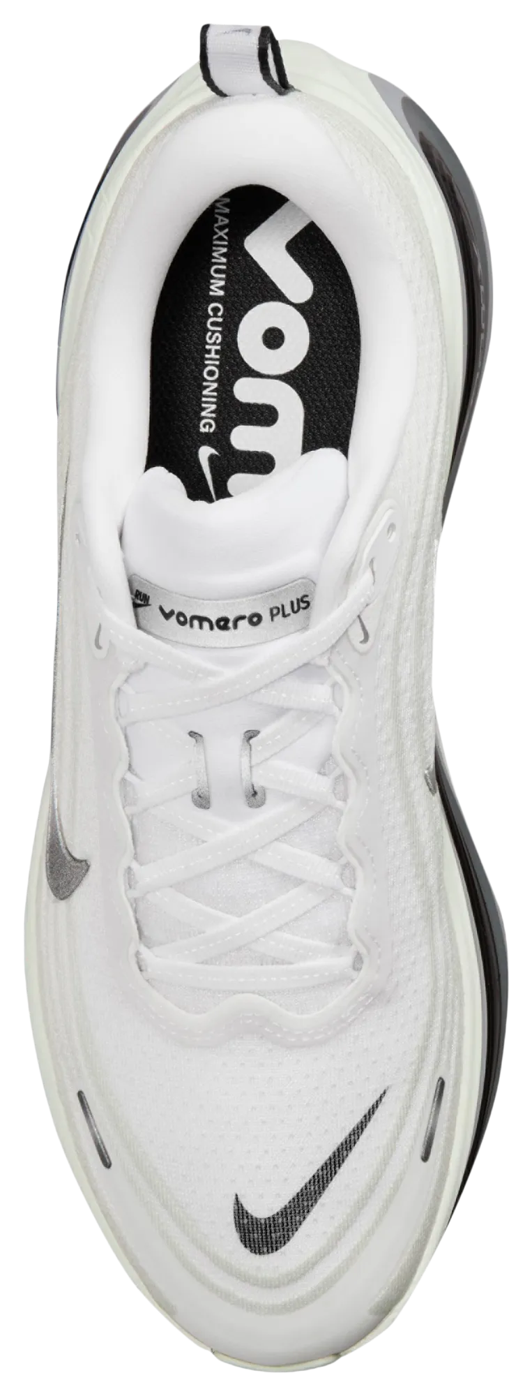 Nike Vomero Plus RR - Men's - Metallic Silver/White/Black - Image 3