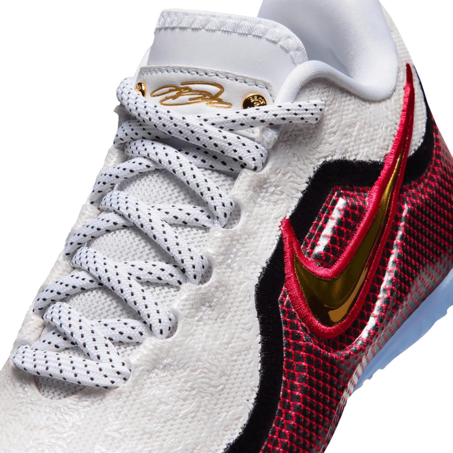 Nike LeBron XXIII 童款 - University Red/White/Metallic Gold - Image 7