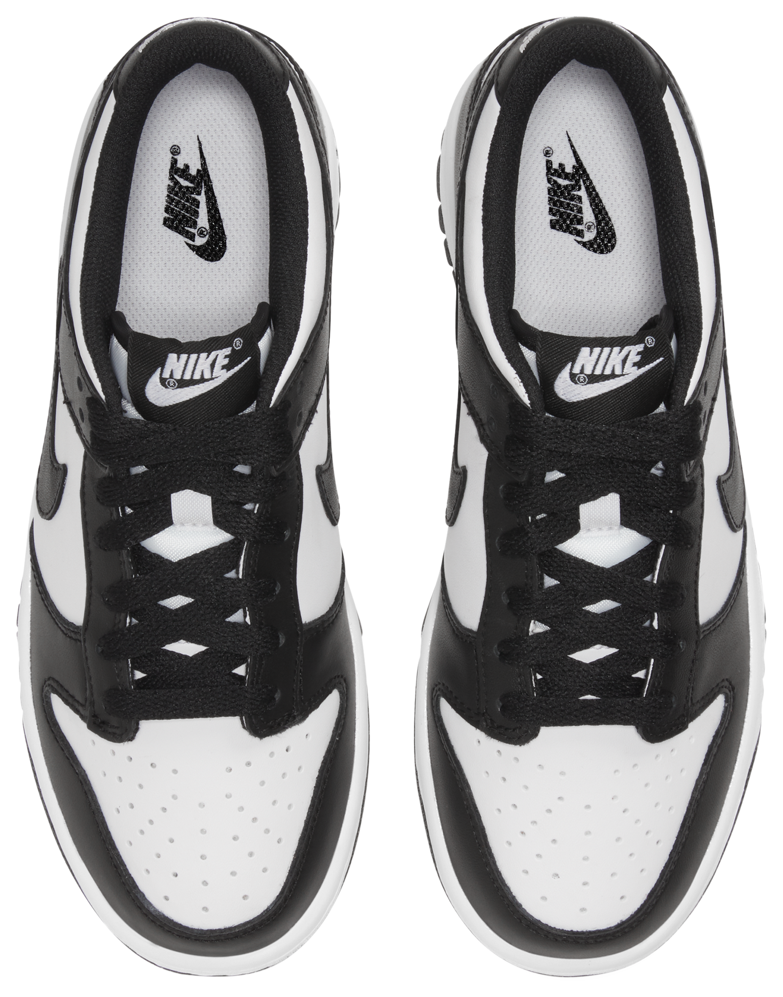 Nike Dunk Low - Kids - White/Black - Image 4
