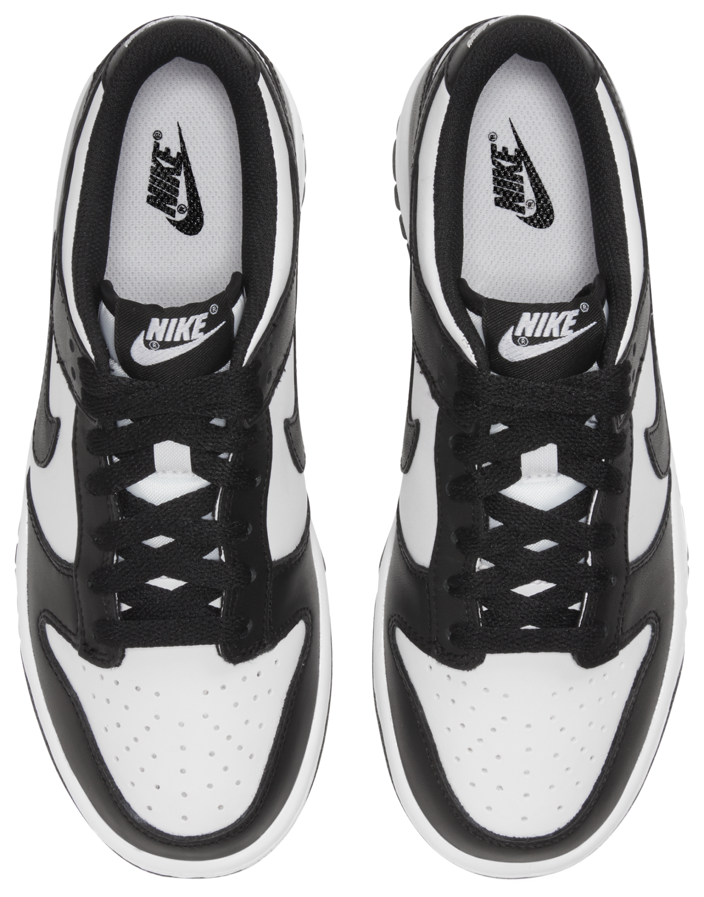 Nike Dunk Low - Kids - White/Black - Image 4