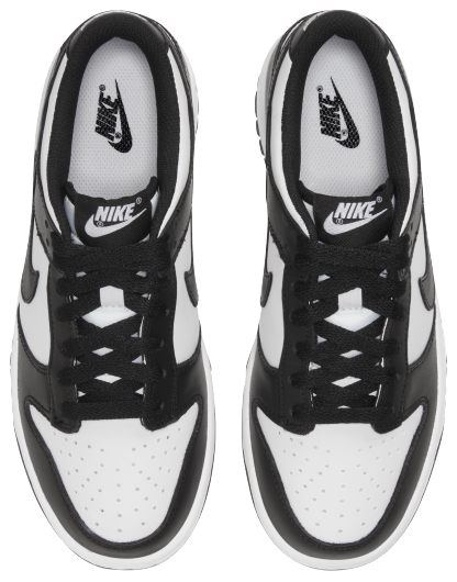 Nike Dunk Low - Kids - White/Black - Image 4