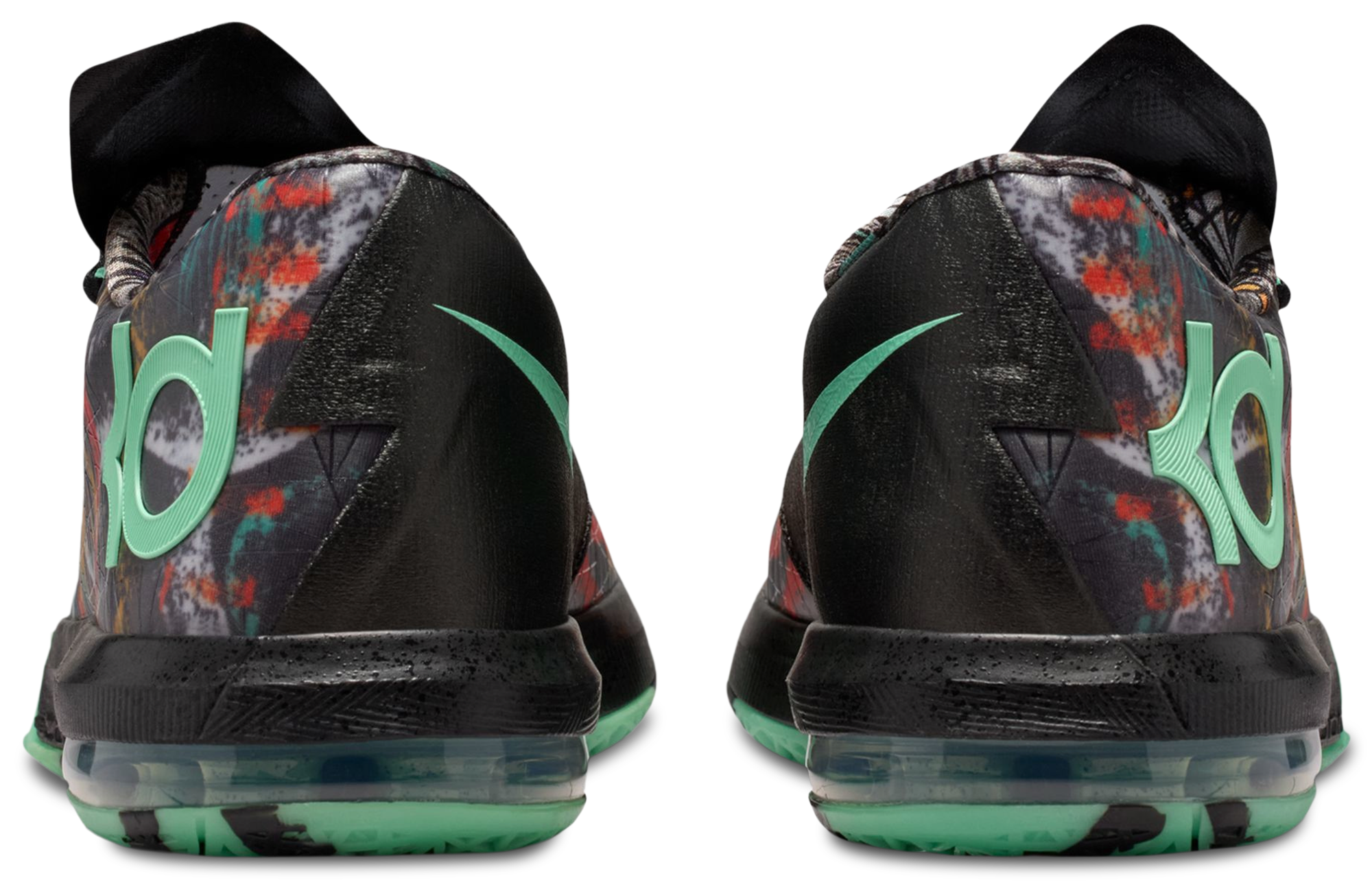 Nike Zoom KD 6 - Multi/Green Glow/Black - Image 3