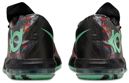 Nike Zoom KD 6 - Multi/Green Glow/Black - Image 3
