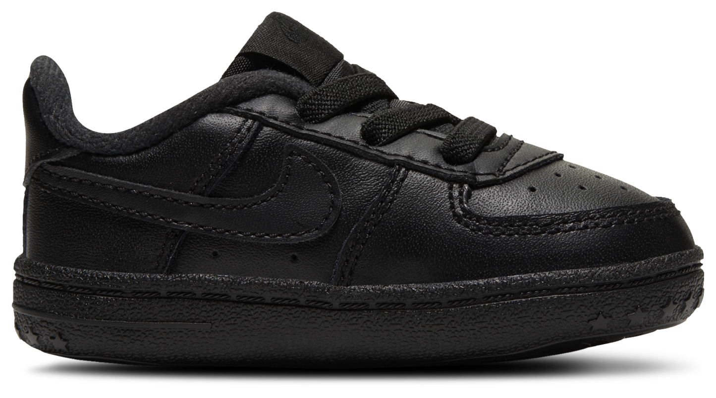 Nike Air Force One Crib 童款 - Black/Black/Black - Image 1