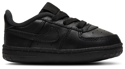 Nike Air Force One Crib 童款 - Black/Black/Black - Image 1
