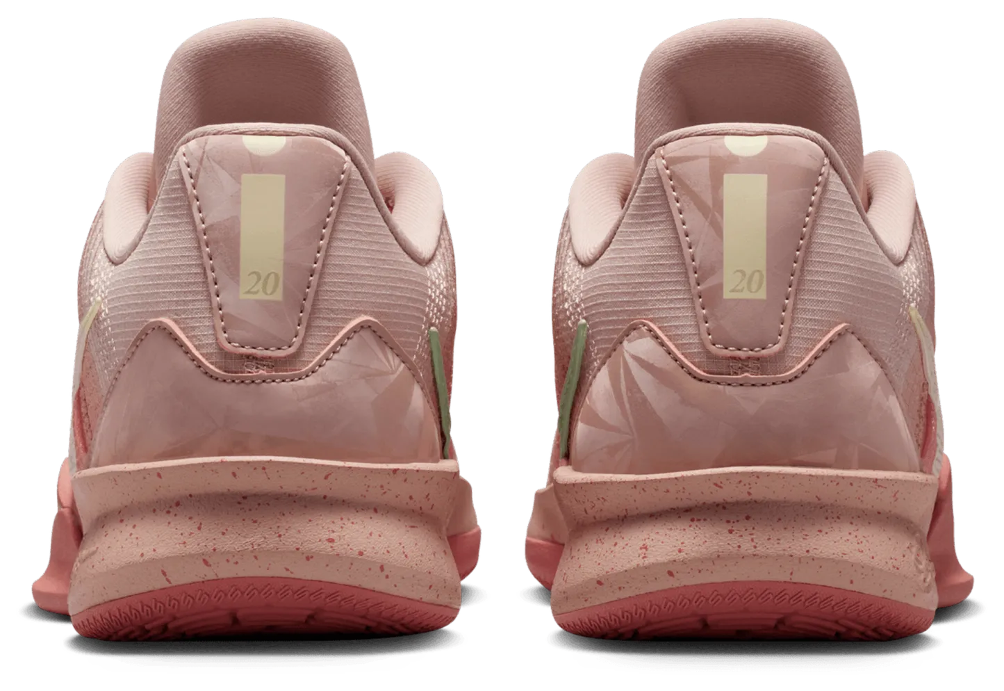 Nike Sabrina 3 - Red Stardust/Pink Oxford/Coconut Milk - Image 3