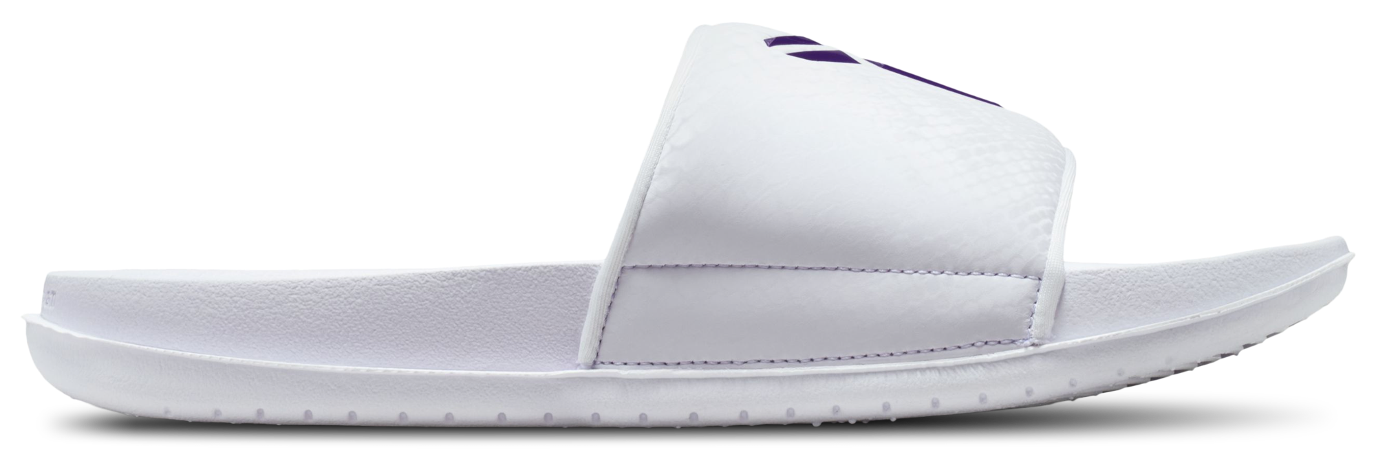Nike Kobe Off Court Slides - White/Court Purple - Image 1