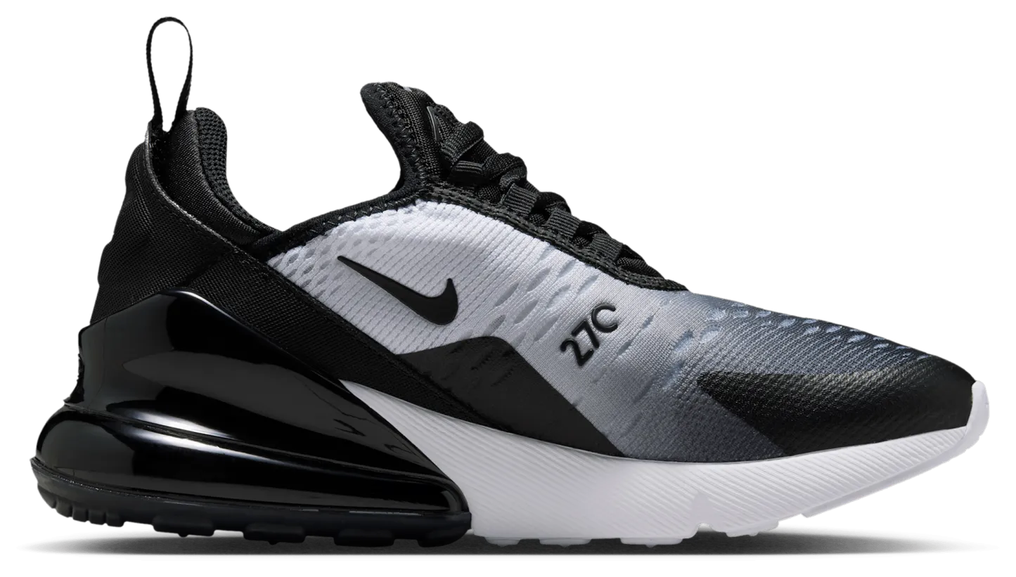Nike Air Max 270 童款 - Black/Black/White - Image 1
