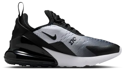 Nike Air Max 270 童款 - Black/Black/White - Image 1