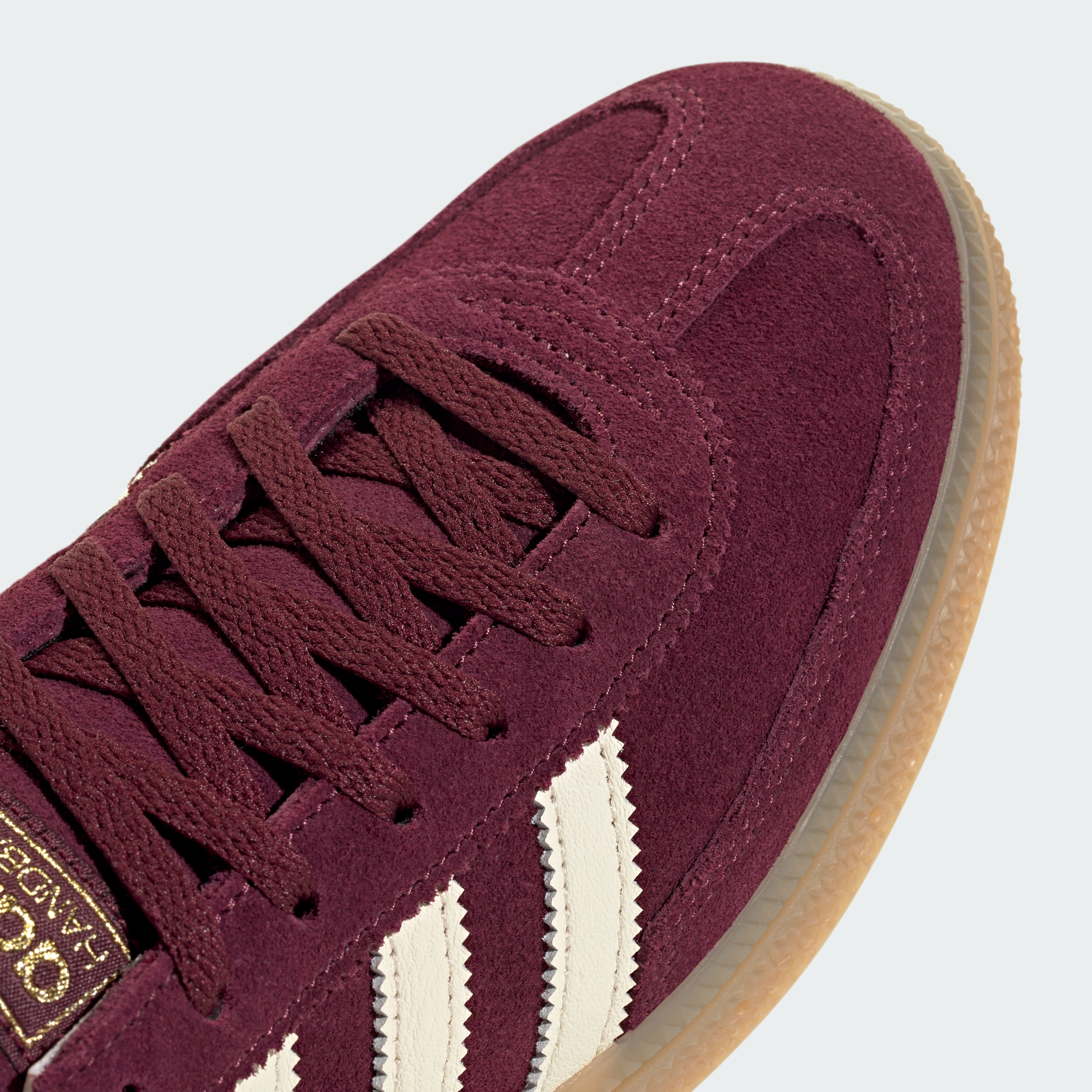 adidas Handball Spezial Shoes - Maroon / Cream White / Gold Metallic - View 10
