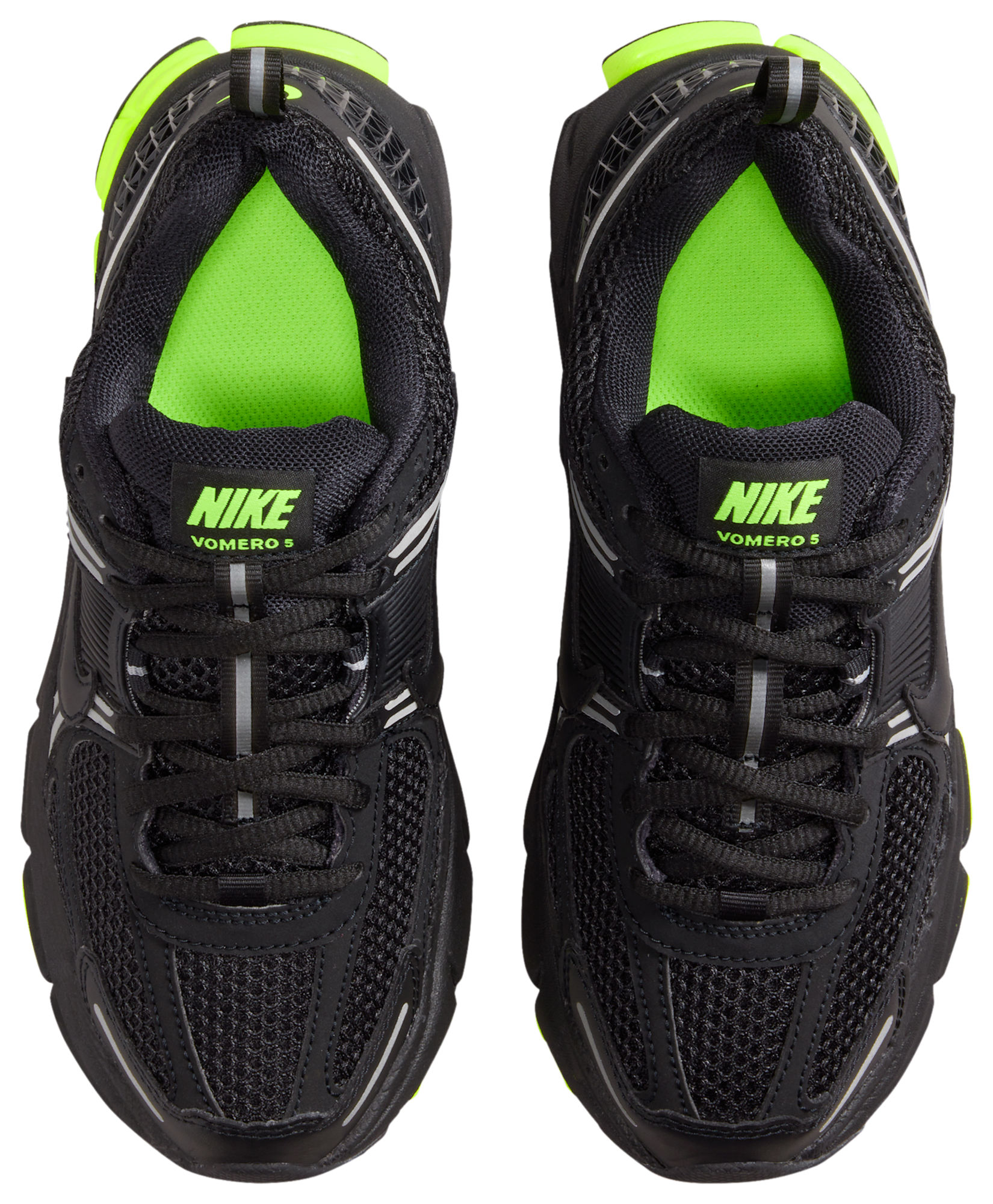 Nike Vomero 5 童款 - Volt/Black/Black - Image 4