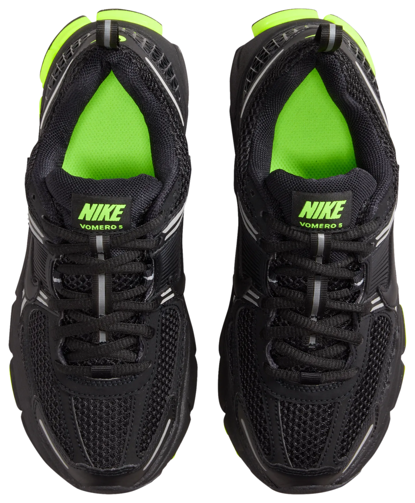 Nike Vomero 5 童款 - Volt/Black/Black - Image 4