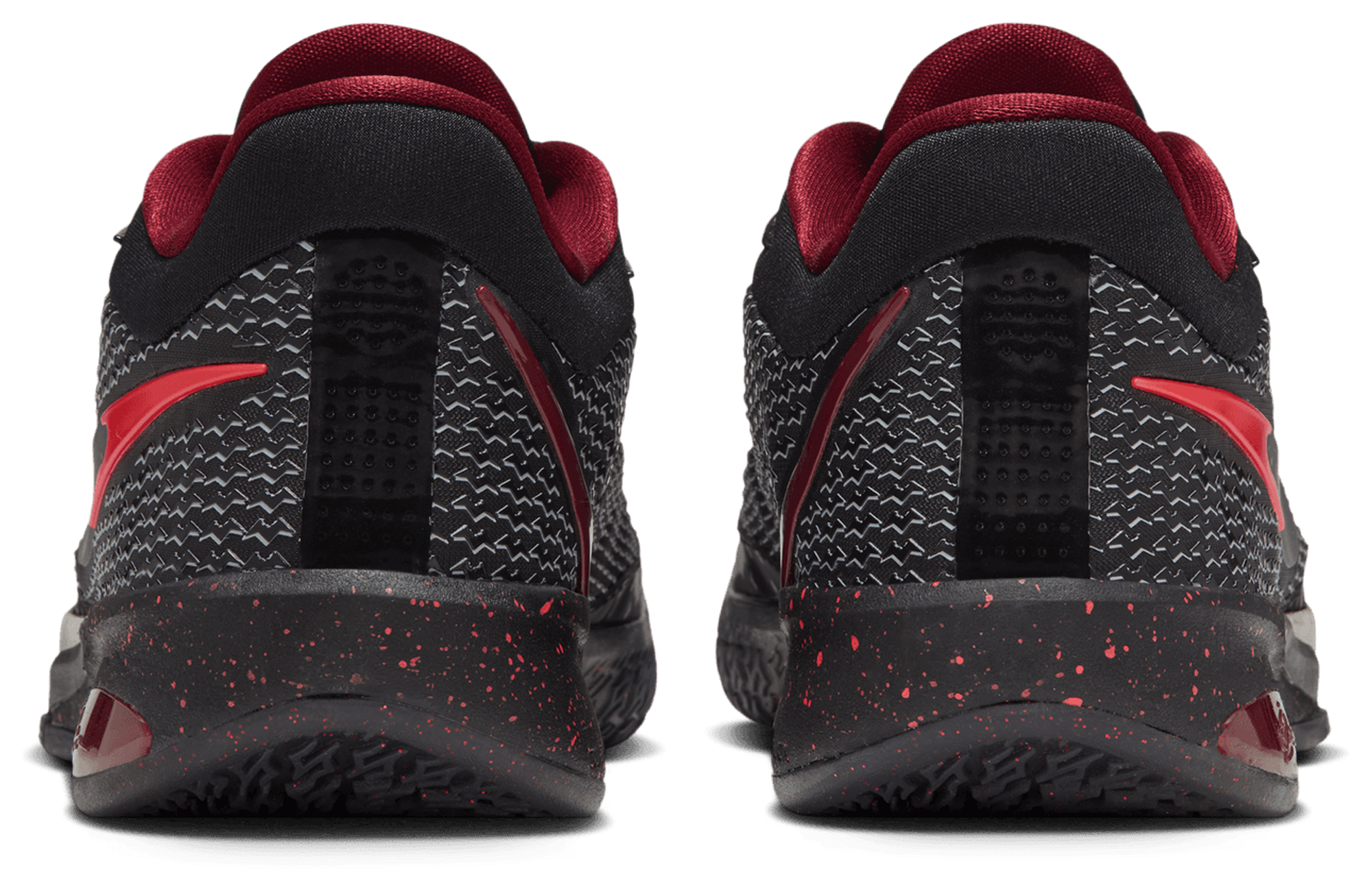 Nike Sabrina 4 - Black/Red/Grey - Image 3