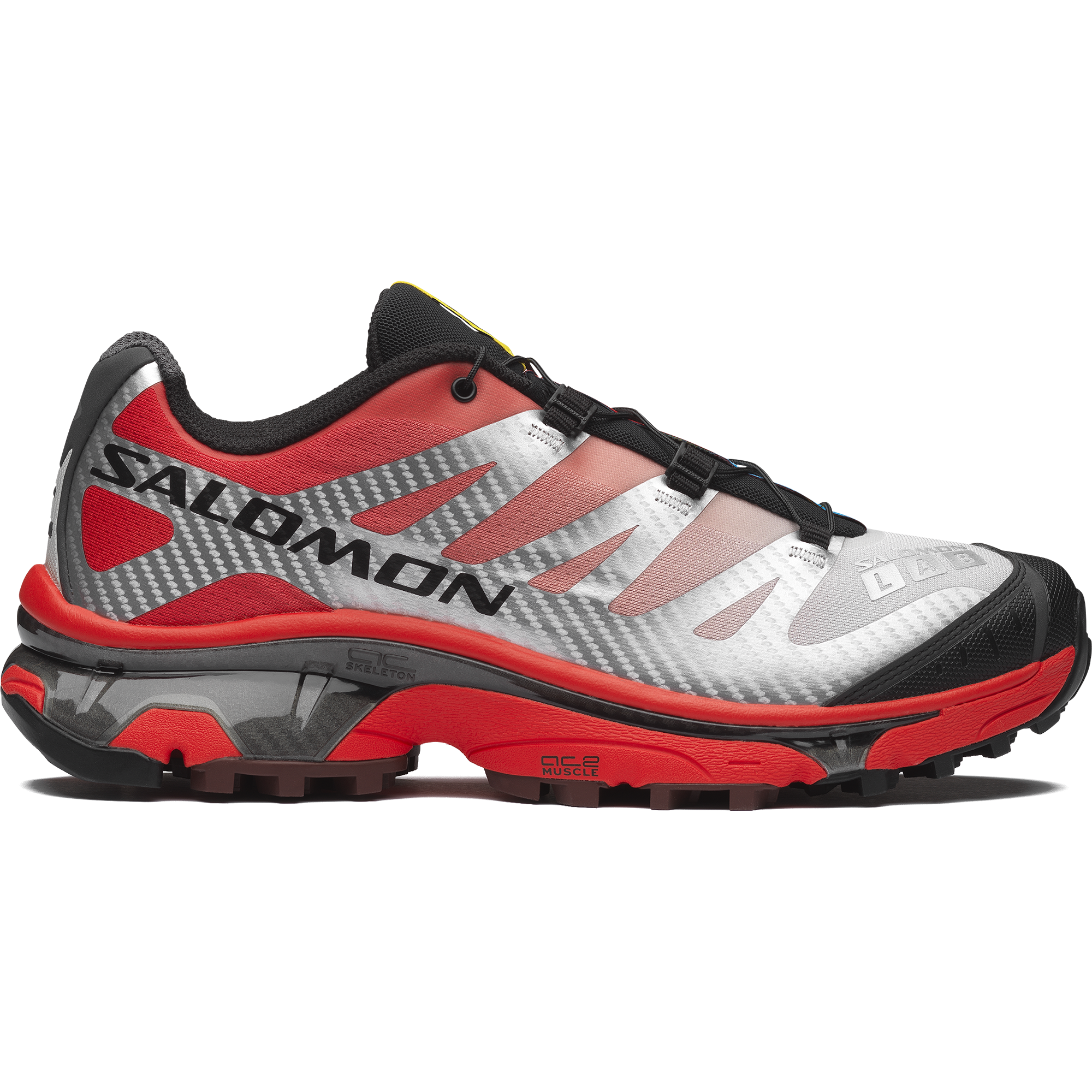 Salomon XT-4 OG - Ftw Silver / Black / Fiery Red - View 1
