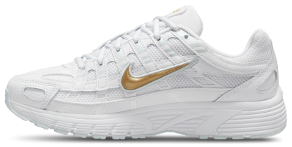Nike P-6000 童款 - White/Metallic Gold - Image 2