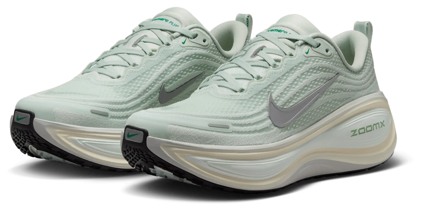Nike Vomero Plus - Mtlc Silver/Lt Silver/Barely Green - Image 6