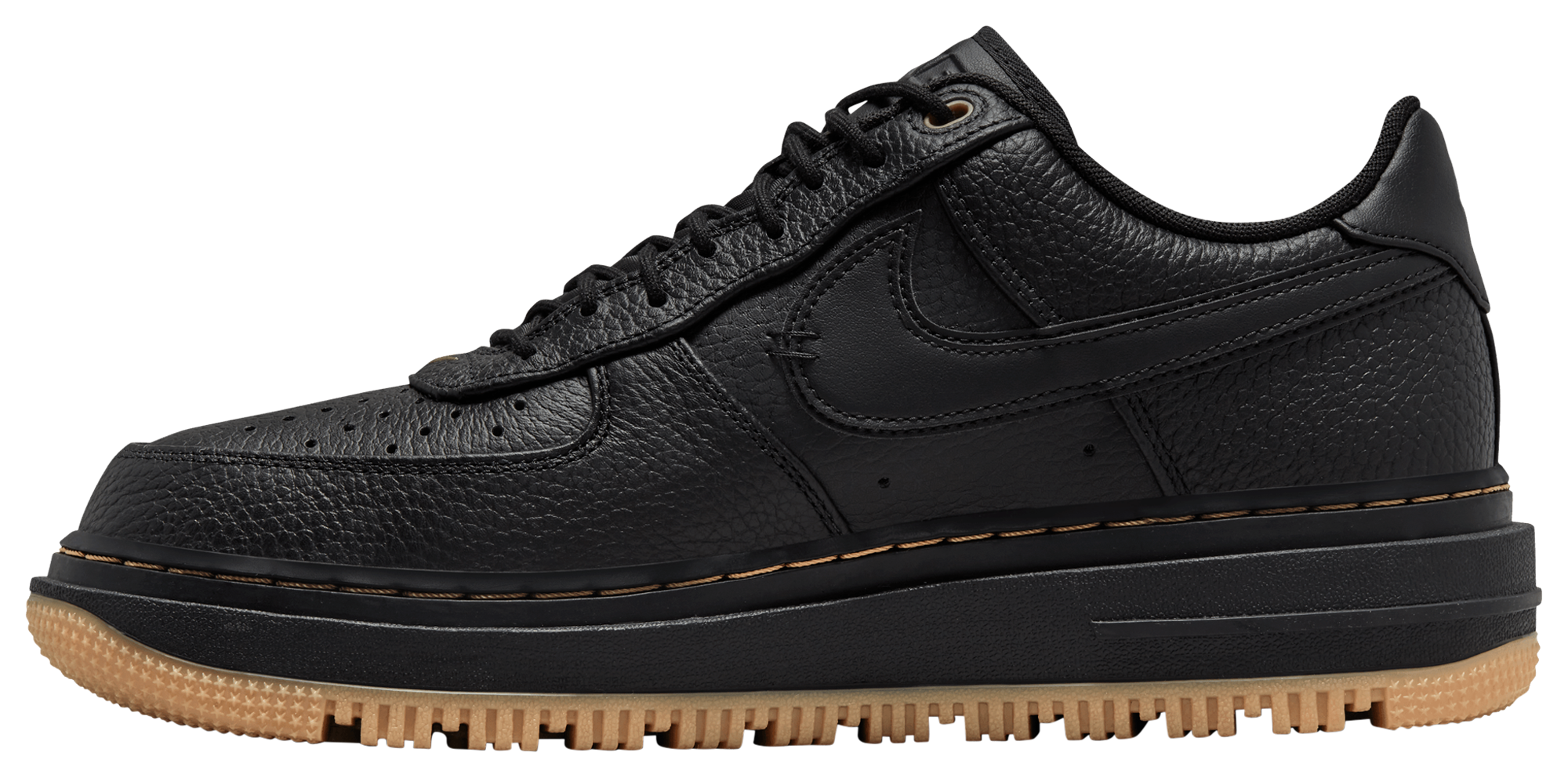 Nike Air Force 1 Luxe - Black/Bucktan - Image 2
