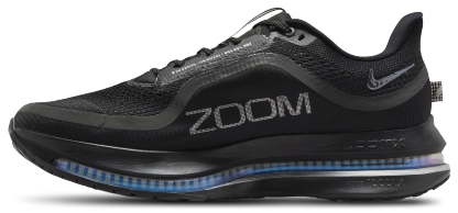 Nike Pegasus Premium - Black/Black/Metallic Silver - Image 2
