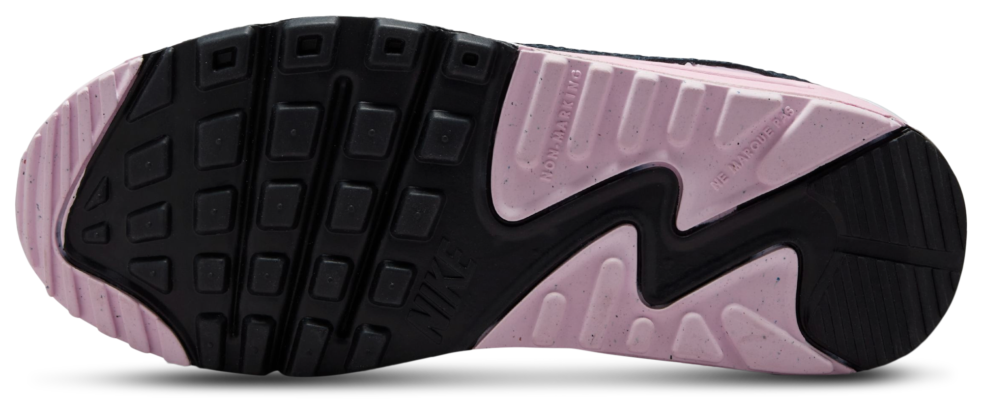 Nike Air Max 90 童款 - Grey/Pink - Image 5