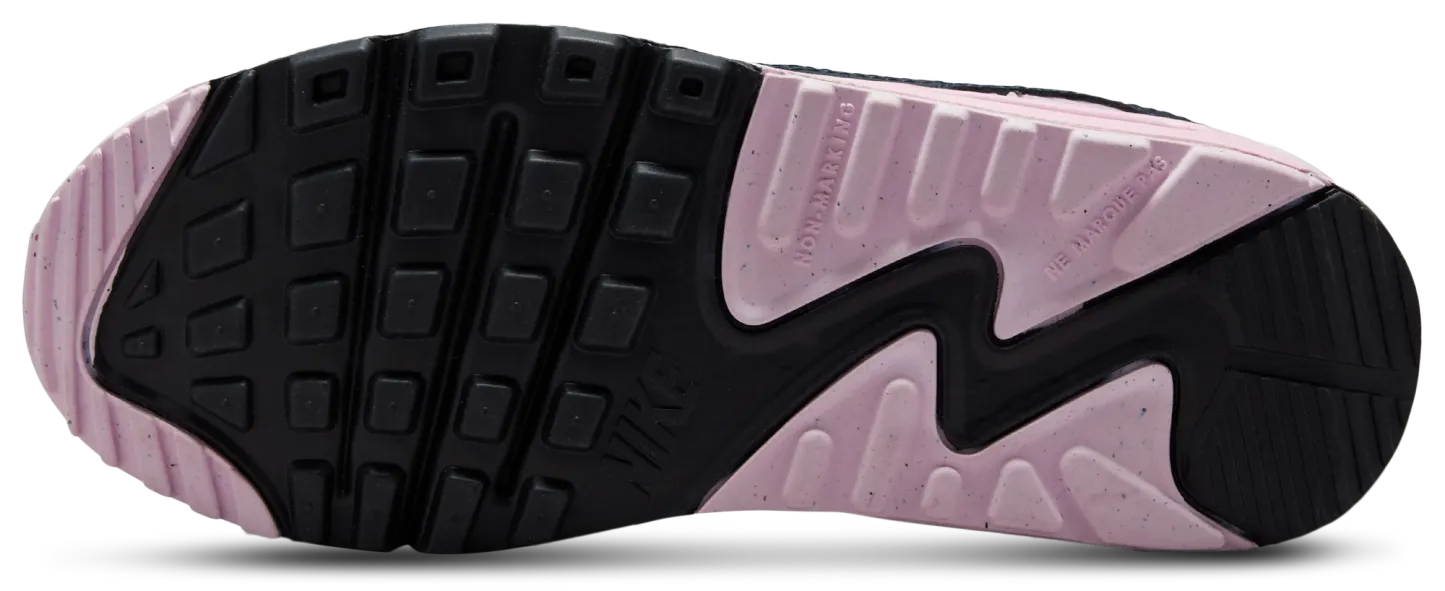 Nike Air Max 90 童款 - Grey/Pink - Image 5