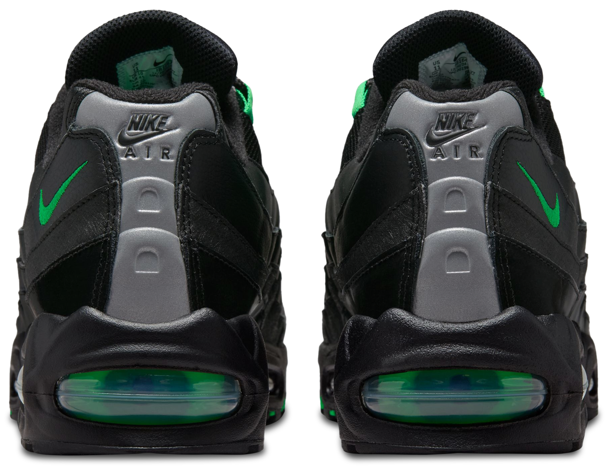 Nike Air Max 95 OG - Black/Green Shock - Image 3
