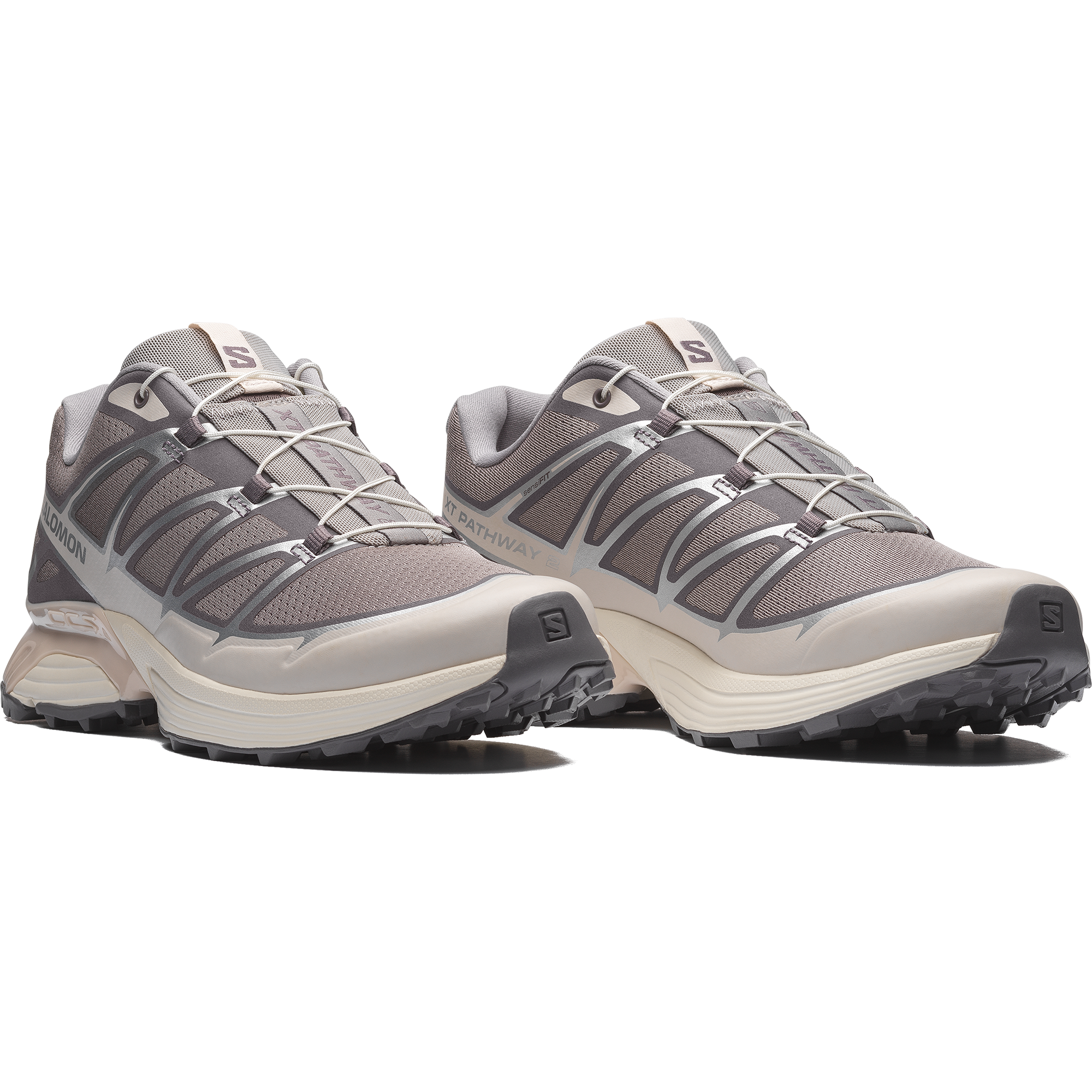 Salomon XT-PATHWAY 2 - Gull / Ftw Silver / Lilac Ash - View 3