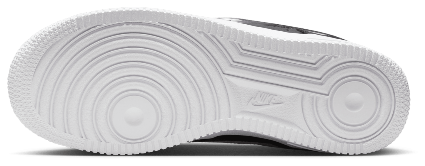 Nike Air Force 1 童款 - Vast Grey/Dark Smoke Grey/Black - Image 5