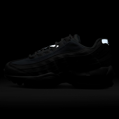 Nike Air Max 95 童款 - White/White - Image 7