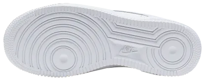 Nike Air Force 1 Low 童款 - White/White - Image 6