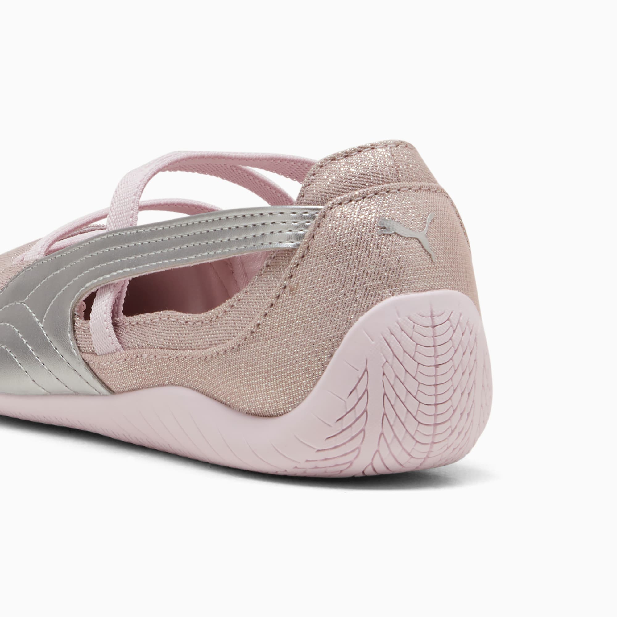 Speed Ballet Let It Shine Big Kids' Sneakers - Misty Pink-Powder Pink - 5