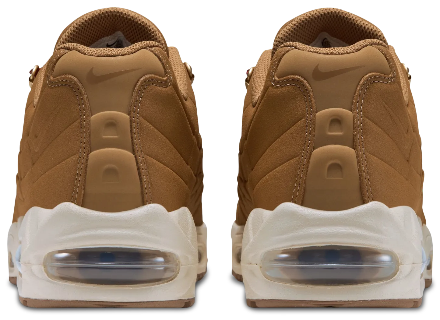 Nike Air Max 95 OG Big Bubble NA20 - Wheat/Red/Brown - Image 3