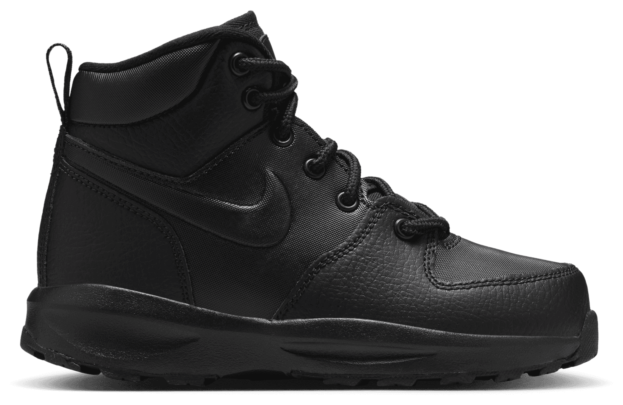 Nike Manoa Boots 童款 - Black/Black - Image 1