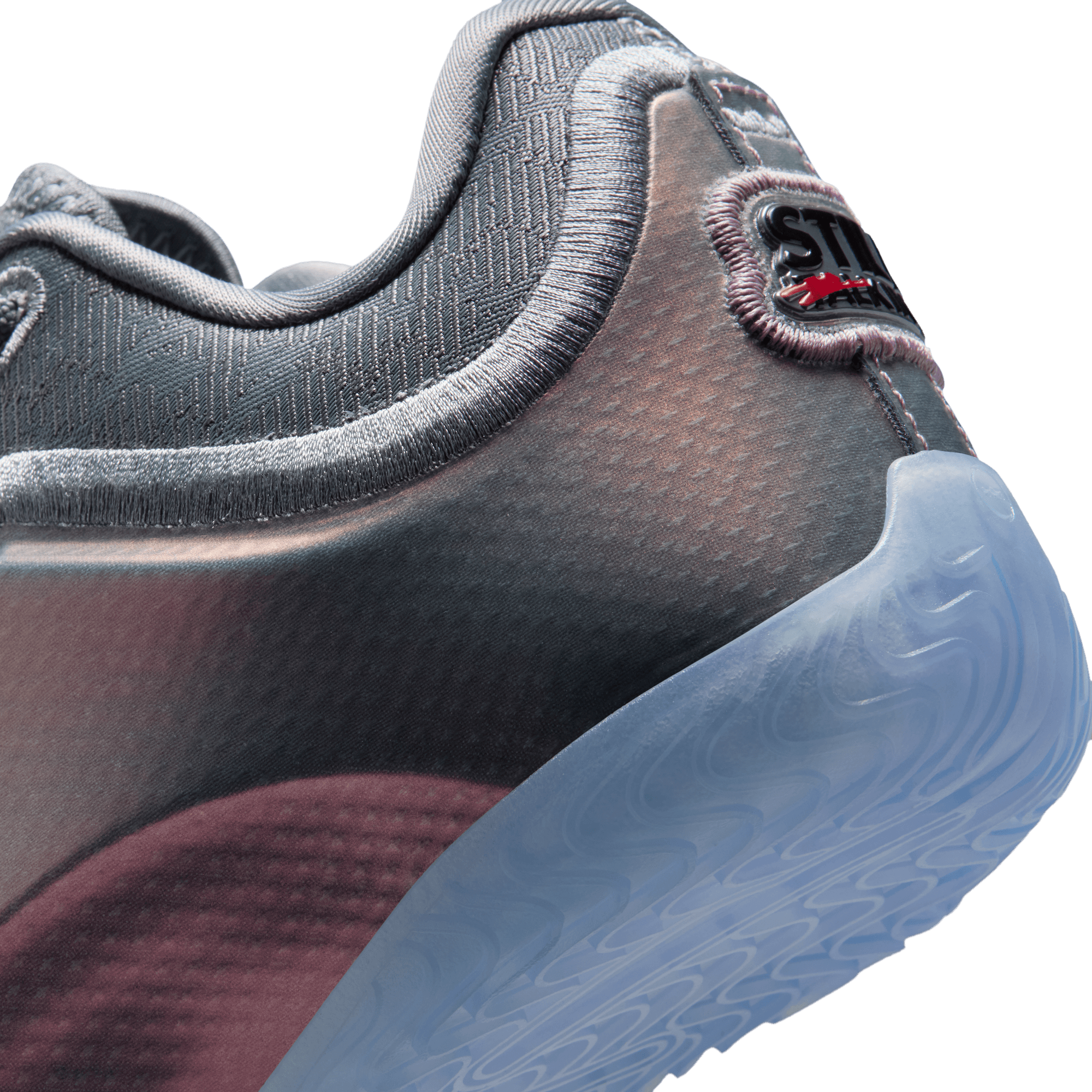 Nike LeBron XXIII 童款 - Cool Grey/Black/Cool Grey - Image 8
