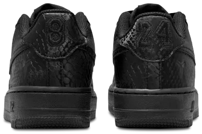 Nike Air Force 1 Low 童款 - Black/Black/Black - Image 3