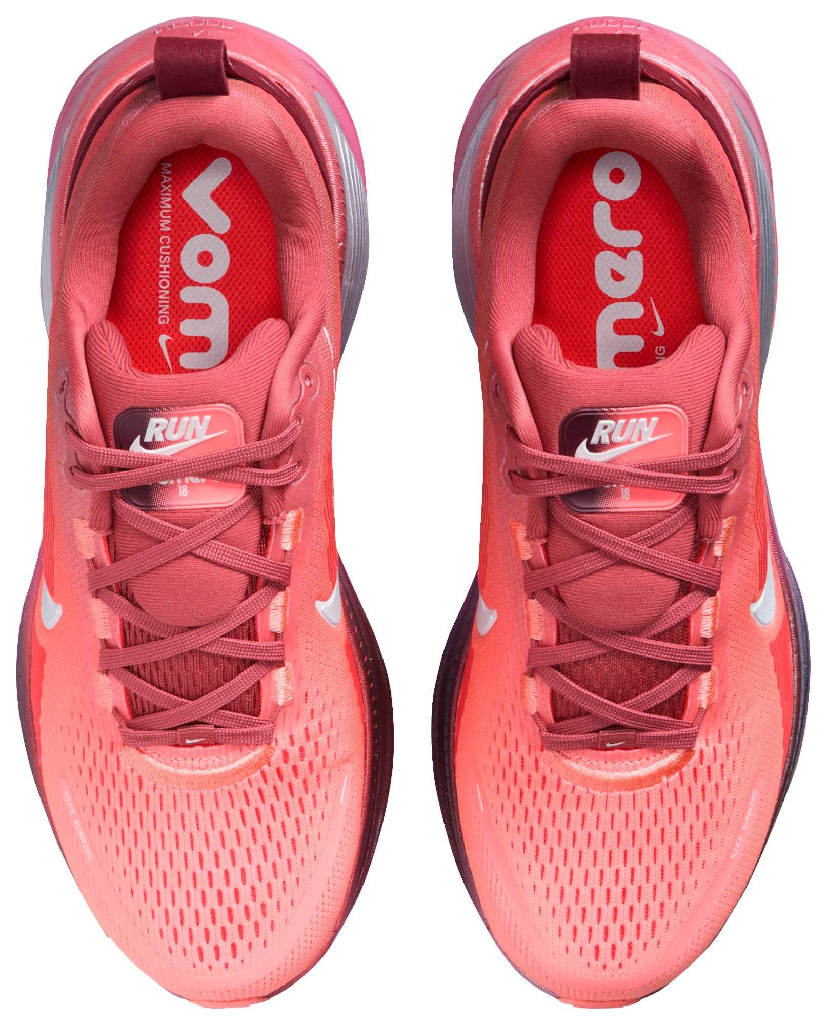 Nike Vomero 18 - Lt Redwood/Barely Green/Brt Crimson - Image 4
