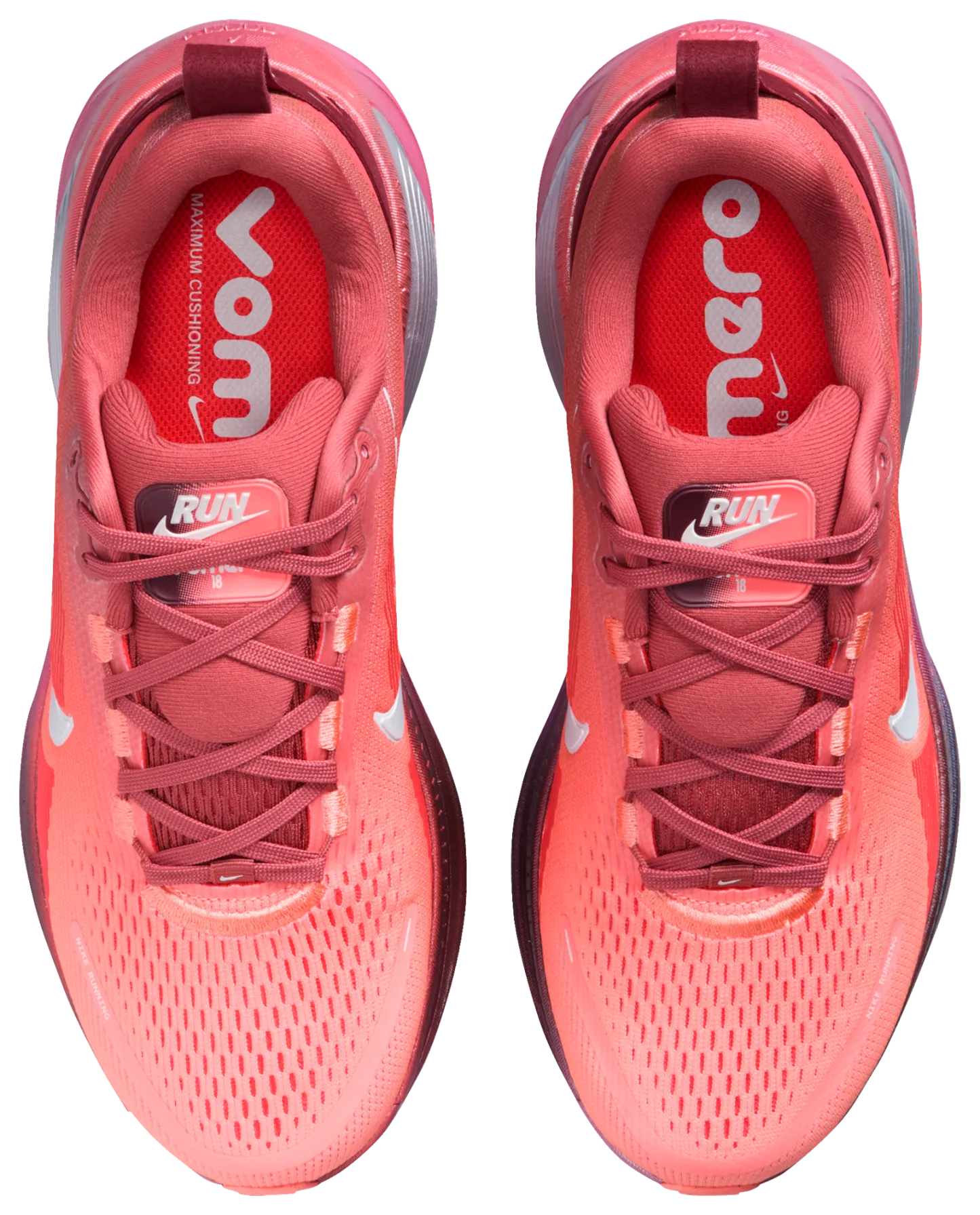 Nike Vomero 18 - Lt Redwood/Barely Green/Brt Crimson - Image 4