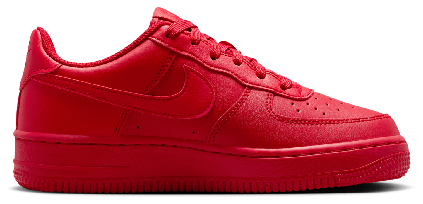 Nike Air Force 1 童款 - Red/Black - Image 1