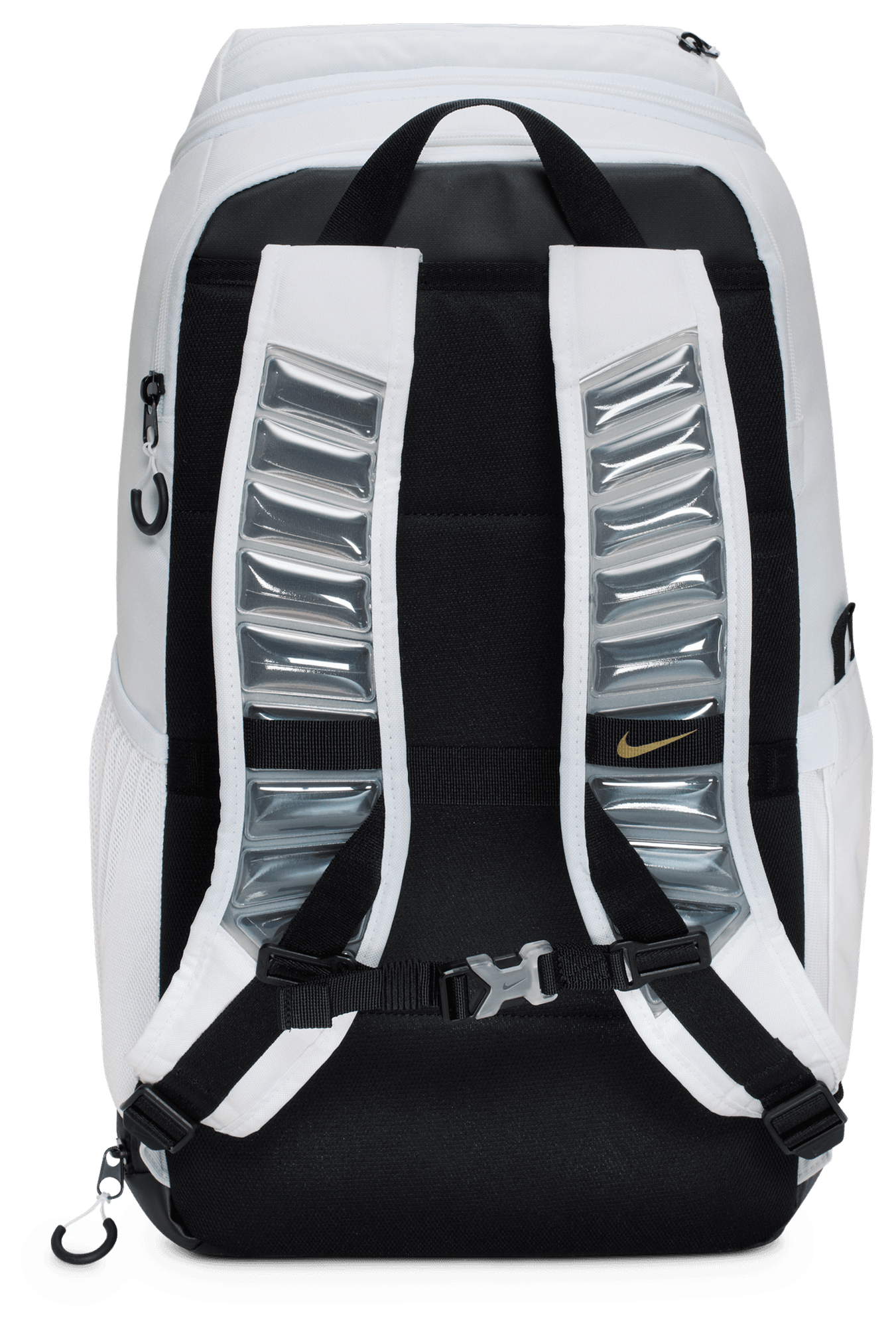 Nike Varsity Elite Backpack - Metallic Gold/White - Image 2