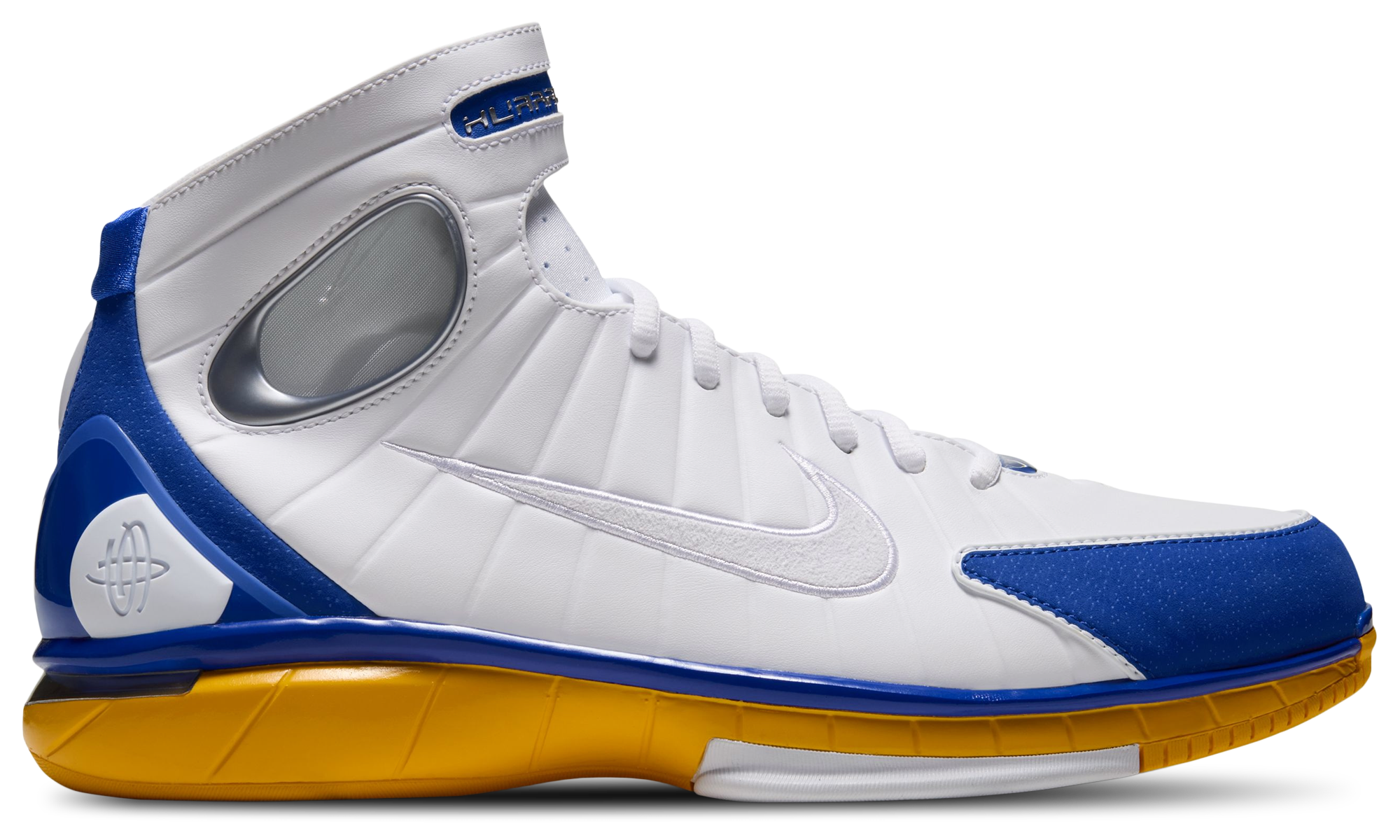 Nike Air Zoom Huarache 2K4 - White/Hyper Cobalt/Varsity Maize - Image 1
